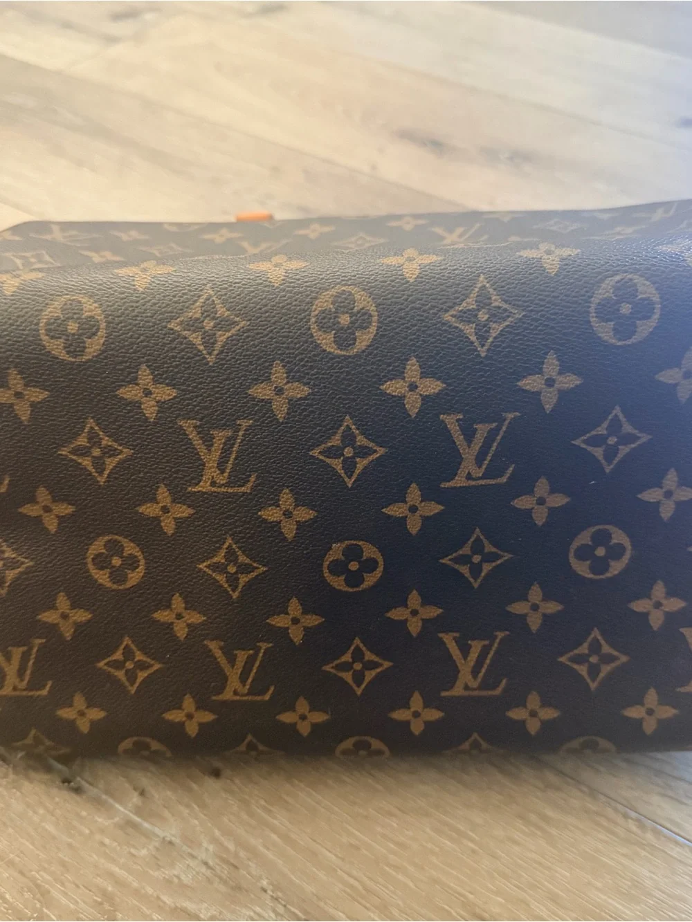 Louis Vuitton Monogram Canvas Top Handle Bag in Brown